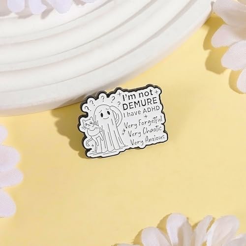 Image of Cute Enamel Pins Cartoon Lapel Pin Brooch Badge for Backpack Jackets Funny Tiger Pins for Gift Anime Enamel Pin for Clothing Hat Decoration