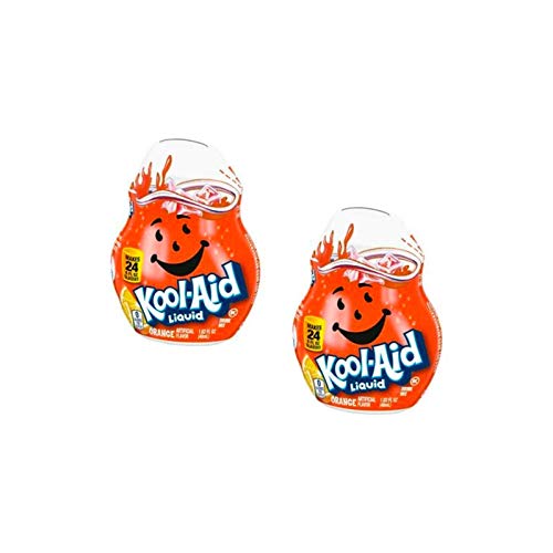 Kool-Aid Orange Liquid Drink Mix, 1.62 fl oz(Case of 2)