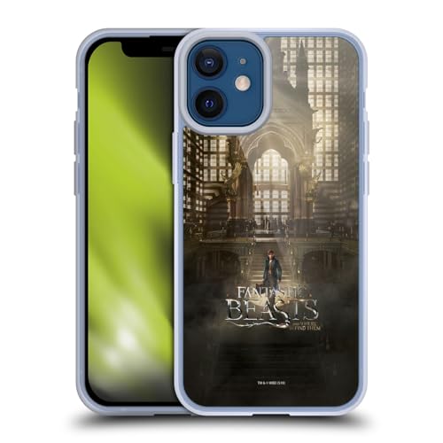 Image of Head Case Designs Officially Licensed Fantastic Beasts And Where To Find Them Newt Scamander Poster 2 Key Art Gel Case [Military Grade] Compatible with Apple iPhone 12 Mini & Compatible with MagSafe