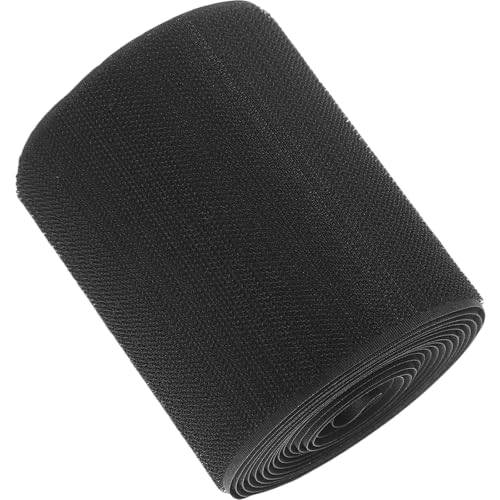 Abaodam Cache-câble de Sol Noir en Polyester et Nylon Réutilisable pour de Câble Gaine Adhésive Facilitant L'organisation et des Fils
