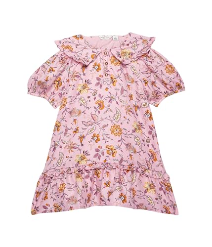 Janie and Jack Girl's Floral Collar Dress (Toddler/Little Kids/Big Kids)