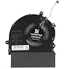 GPU Cooling Fan for HP Spectre X360 15-EB 15T-EB TPN-Q226 Series, P/N: M00226-001 M00227-001, L68136-005, Hp15-eb GPU Fan 0.5A (i7-10750H, GTX1650Ti)