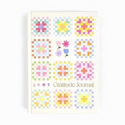 Carnet de gratitude non daté Tulip Town notcoy pour un parcours de 100 jours