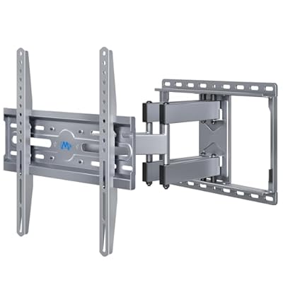 Mounting Dream TV Wall Mount for 32-65 Inch Television,Mount with Swivel and Tilt, Full Motion Bracket with Articulating Dual Arms, Fits 16inch Studs, Max VESA 400X400 mm, 99lbs, MD2581
