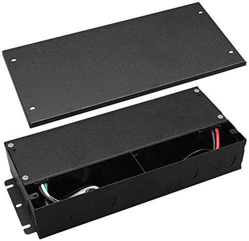 Image of PS-12LPS100-WJ TRIAC /Phase-Cut Dimmable LED Driver Transformer - Enclosed LED Power Supply - AC 100-277V to Constant Voltage 12V DC, 8.3A, 100W