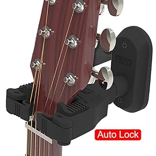 SHUIYUE Support Mural de Guitare Support de Suspension Garde Crochet système de Verrouillage Automatique pour Guitare… - Les Beatles, Paul McCartney, John Lennon, RIngo Starr, George Harrison SHUIYUE Support Mural de Guitare Support de Suspension Garde Crochet système de Verrouillage Automatique pour Guitare… – Image 5