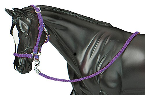 Breyer 2474 Nylon Halters,Blue,Pink,Purple - Thumbnail 2