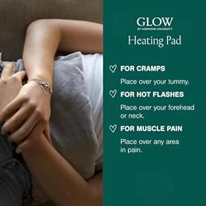 Glow Heating Pad with Flaxseed & Lavender for Hot & Cold Therapy, Microwavable Heat Pad for Back, Neck, Shoulder, Knee, Leg & Menstrual Cramp Relief, Washable & Reusable, One Size Fits All Glow Heating Pad with Flaxseed Lavender for Hot Cold Therapy Microwavable Heat Pad for Back Neck Shoulder Knee Leg Menstrual Cramp Relief Washable Reusable One Size Fits All