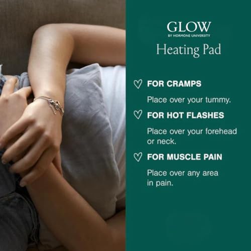 Glow-Heating-Pad-with-Flaxseed-Lavender-for-Hot-Cold-Therapy-Microwavable-Heat-Pad-for-Back-Neck-Shoulder-Knee-Leg-Menstrual-Cramp-Relief-Washable-Reusable-One-Size-Fits-All Glow Heating Pad with Flaxseed Lavender for Hot Cold Therapy Microwavable Heat Pad for Back Neck Shoulder Knee Leg Menstrual Cramp Relief Washable Reusable One Size Fits All