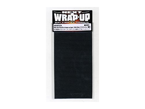 WRAP-UP REAL 3D �O�����f�J�[�� black on black 130x75mm�i�p���`���b�V��/�זځj