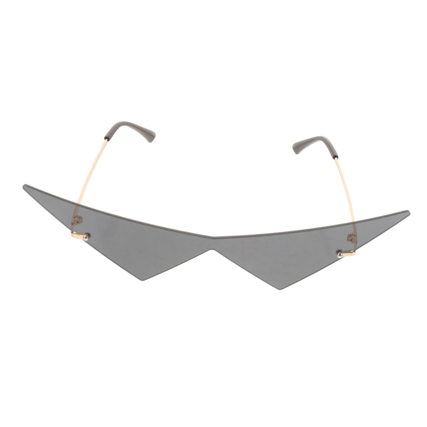 Holibanna Trendy Women's Sunglasses Men's Cool Glasses Rimless Uv Blocking Sunglasses for Festival and Party