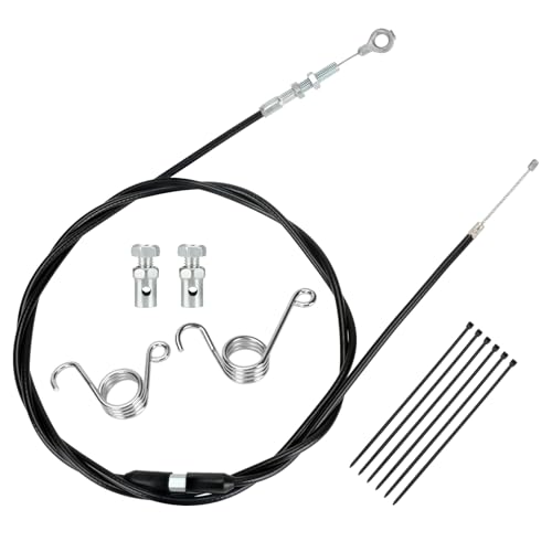 HIAORS 75 inch Go Kart Throttle Cable Kit Compatible with Predator 212cc 196cc VM22 VM24 GX160 GX200 6.5hp 5.5hp Engine Manco ASW American Sportworks Kandi Go Cart with Pedal Return Springs
