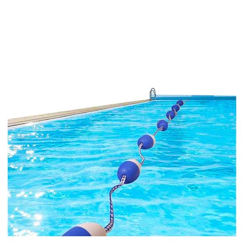 Swimming Pool Float, 9 10 11 21 24 25m Swimming Pool Safety Rope, Pool Rope Floats for Divide Poo, Indoor Outdoor Floati