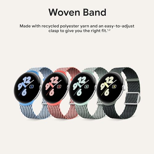 Image of Google Woven Band - Compatible with The Pixel Watch, Pixel 2 & 3 (41mm) - Bay