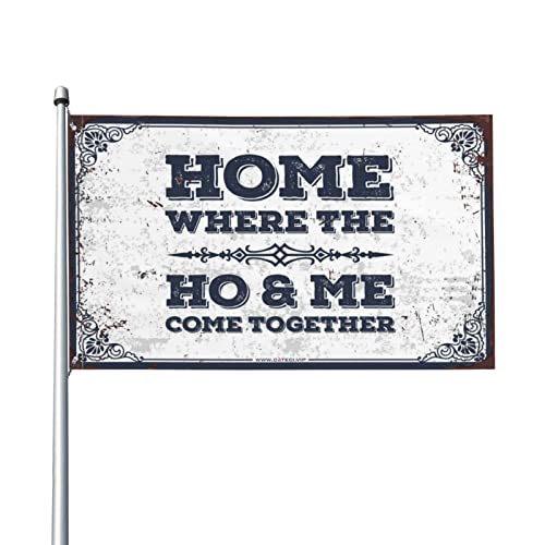 Drapeaux de jardin amusants pour exprimer l'esprit de convivialité et d'humour de votre foyer