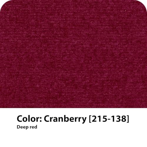Image of Lion Brand Yarn Feels Like Butta Yarn, Velvety-Soft Yarn for Crocheting and Knitting, 1 Pack, Cranberry