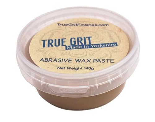 True Grit Abrasive Wax Paste for Woodturners | Made in Yorkshire