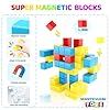 41vtkysu2ol - Magnetic Blocks 30pcs, Toddler Toys for Boys and Girls,Large 1.18 Inch Magnet Building Toys,Creative STEM Montessori Sensory Toys, Magnet Toys for Kids Age 3 4 5 6 7 8 Year Old