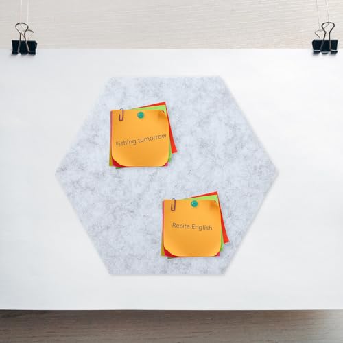 Affichage de bureau tapis insonorisation tableau mural feutre hexagonal - 3