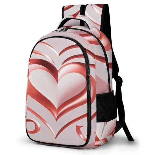 EFOTUNI Love Heart Travel Backpack Laptop Backpack Daypack