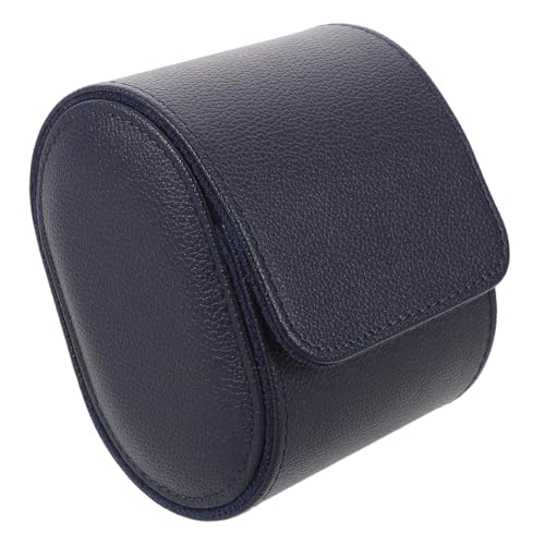 Regarder la poche de voyage protectrice et étui de montre individuel rigide bleu