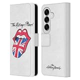 Head Case Designs Offizielle The Rolling Stones Uk Zunge Kunst Leder-Wallet-Hülle Kompatibel mit Samsung Galaxy S26