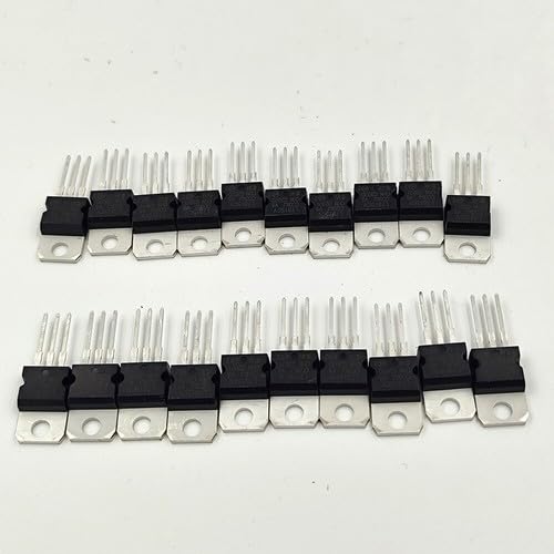 20pcs 15V 1.5A Positive Voltage Regulator L7815CV LM7815 in TO-220 Package — Standard Pinout, New in Tube, RoHS Certified