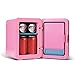 Ukonic Hello Kitty Mini Fridge 4L/6-Can Cooler – Thermoelectric, Portable, AC/DC, Kawaii Pink Design, Official Sanrio, for Bedroom, Office, Travel