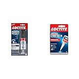 Loctite Colle Epoxy liquide spéciale Metal, Résine epoxy bi-composante couleur métal,25 ml & Super Glue-3 Précision, colle forte pour réparations précises, colle liquide tous matériaux,flacon 5 g