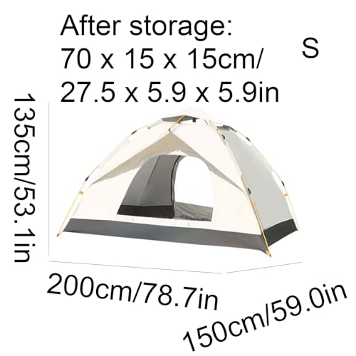 Carpa automática de primavera para camping al aire libre miniatura 2