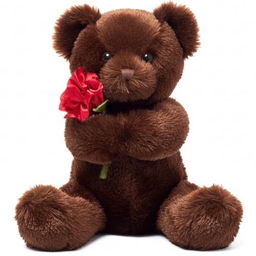 Bearington Remington Teddy Bear - 9.5' Soft and Cuddly Valentines Day Stuffed Animals - Adorable Bear Stuffed Animal Plush Gift