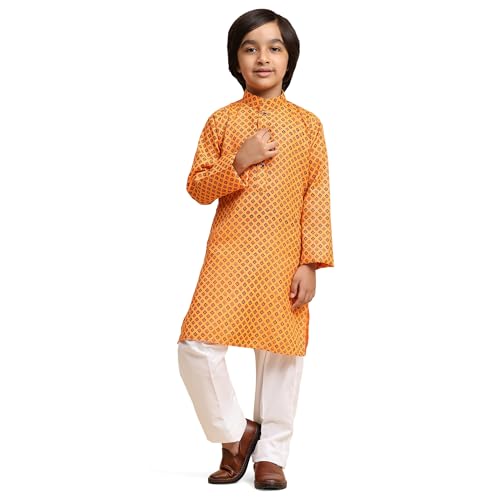 Image of Pro-Ethic Style Developer Boys Cotton Kurta Pajama For Kid's Ethnic Wear | Cotton Kurta Pajama (S-239)