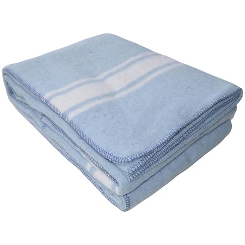 Sibiles - Manta para Yoga y Meditación Algodón Mezcla 140X200 cm Color Azul Talla 140X200 cm