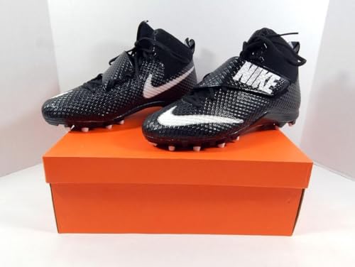 2016 Utah State Aggies Nike Lunarbeast Pro TD CF/White Football Cleats 14 - College Game Used