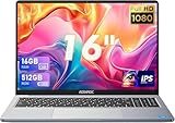 ACEMAGIC Laptop Ryzen 7 5825U Gaming Laptops 16 Zoll Prozessor bis zu 4.5GHz, 16GB RAM 512GB SSD PC Laptops mit FHD Display, 2.4G/5G WiFi, Type-C BT5.0 Notebook, HDMI Students/Work
