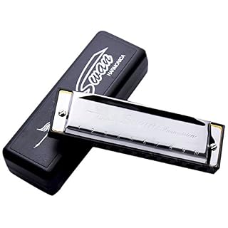 Swan Blues Harmonica diatonique en sol Do majeur Silver - Les Beatles, Paul McCartney, John Lennon, RIngo Starr, George Harrison