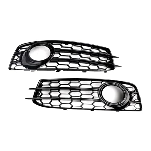 Grille phare antibrouillard avant A3 8P contre impacts débris grille protection nid d'abeille