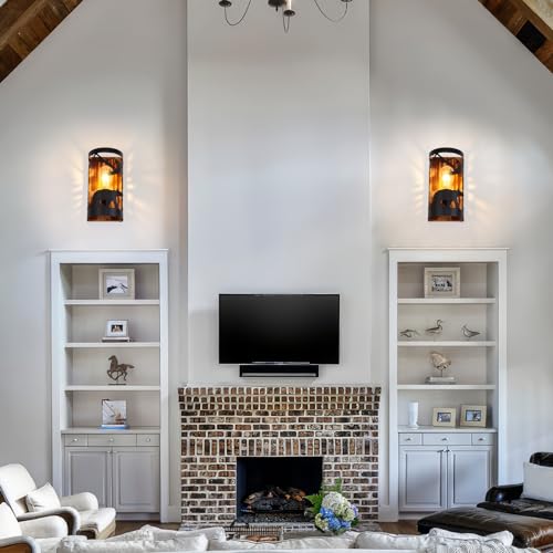 Monaxon Rustic Bear Wall Sconces thumb #2