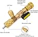 Langawaser Valve Core Remover/Installer – Dual Size 1/4 & 5/16 Flare Tool for HVAC R32 R410A | Efficient Valve Stem Removal for Air Conditioning Repairs | Perfect for HVAC Professionals