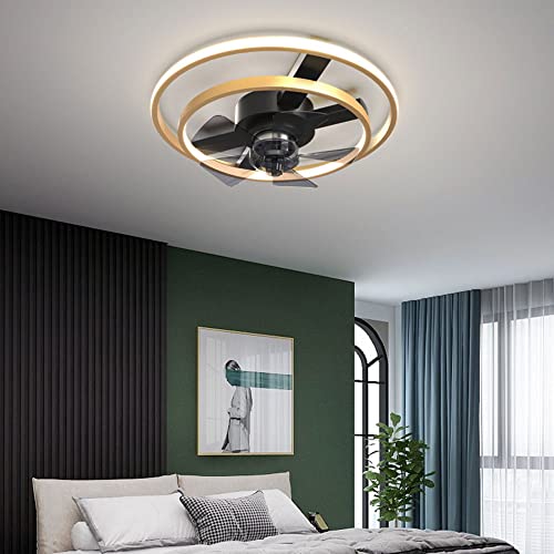 Ventilateur de plafond muet avec lumière variable LED 80W