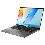 Windows 11 Professionnel ASUS - PC Portable 16\'\' OLED - AMD Ryzen AI 7 350-32Go - 512Go SSD - Windows 11 Pro - Clavier AZERTY rétroéclairé - M3607KA Gris Vivobook