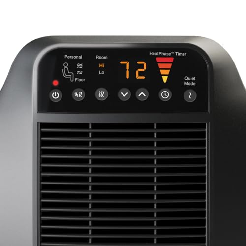 Honeywell Genius HeatGenius Ceramic Heater with Multi-Directional Heating, Digital Controls with Programmable Thermostat, Black by Honeywell - Image 9