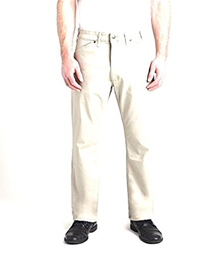 Grand River Men's Lightweight Stretch Twill Pant (36/30, Stone)