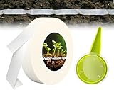 Nexoroot Water-Soluble Seed Tape 1” x 145 ft with Seeder Tool | Biodegradable Gardening Tape for Vegetables & Flowers | Fast Dissolving, Eco-Friendly, Easy Planting
