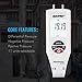 Manometer, RISEPRO® Digital Air Pressure Meter and Differential Pressure Gauge HVAC Gas Pressure Tester