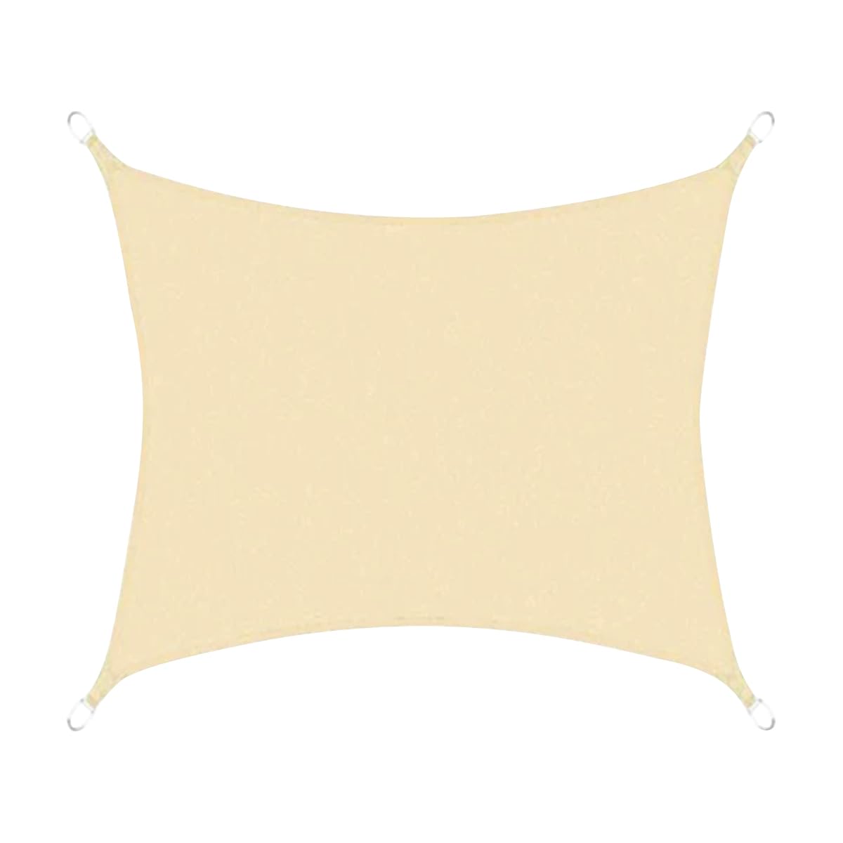 Abri solaire rectangulaire imperméable de balcon et jardin anti-UV