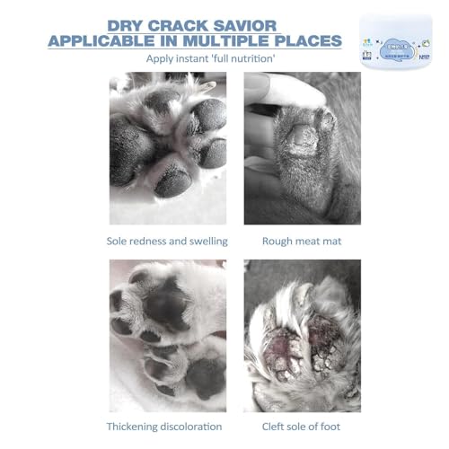 Hidratante de patas para cães,Hidratante de patas para cães | 100g Hidratante para Patas de Cachorro