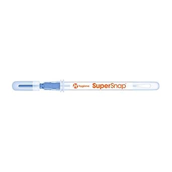 Bio Shield Tech Hygiena SuperSnap ، مسحة اختبار سطح ATP عالية الحساسية ، اختبارات التلوث البيولوجي لأجهزة قياس الضوء ، المحمولة ، (25 مسحة) -SUS3000-25