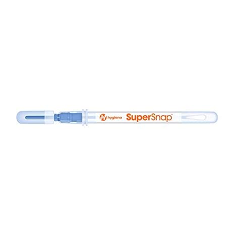 Bio Shield Tech Hygiena SuperSnap ، مسحة اختبار سطح ATP عالية الحساسية ، اختبارات التلوث البيولوجي لأجهزة قياس الضوء ، المحمولة ، (25 مسحة) -SUS3000-25