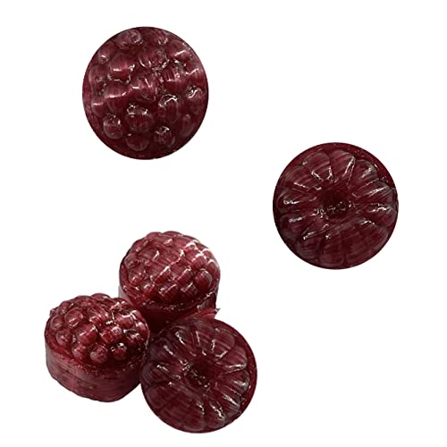 Filled Raspberries Candies, Round Hard Candy, Kosher Parve, Individually Wrapped (40 Count (Half-Pound)) #TOP1